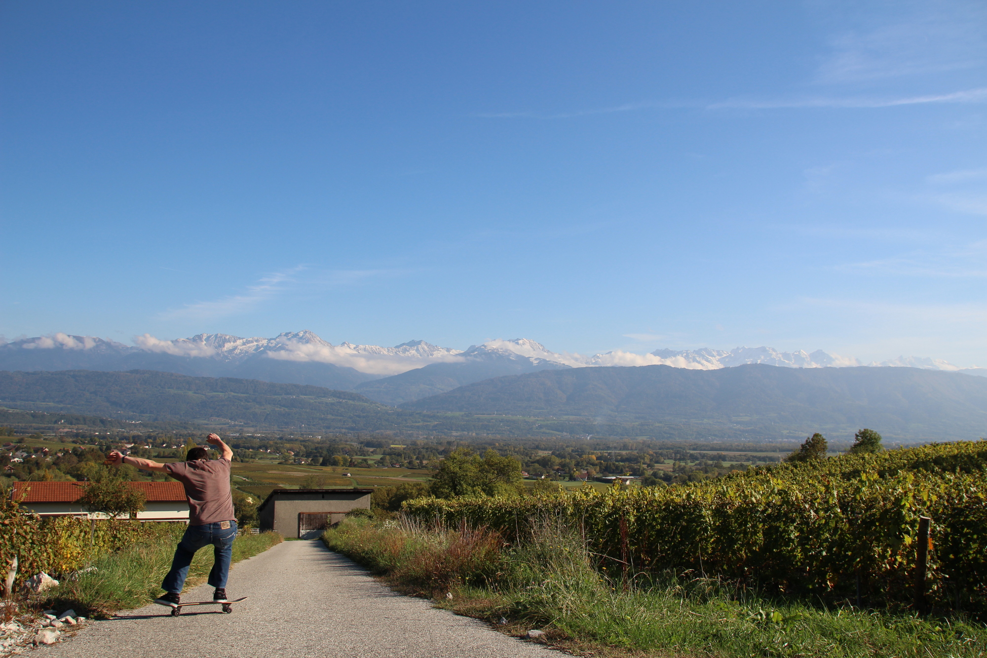 Antoine - Downhill reverse - Les Marches.JPG